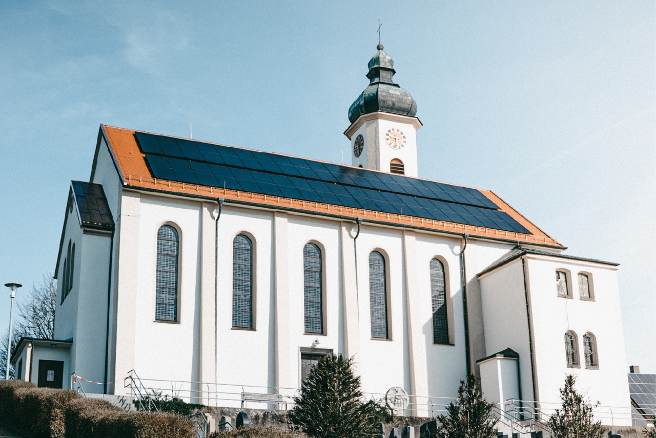 Kirchenfassade als Referenz für Fassadengestaltung
